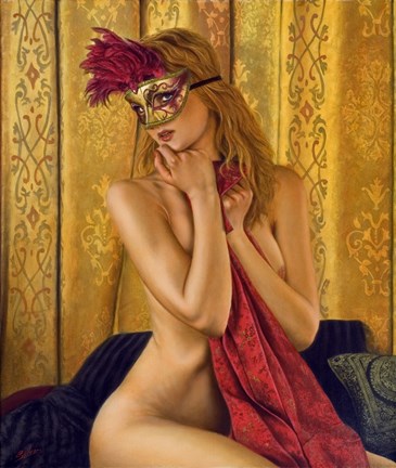 Framed Masked 4 Print