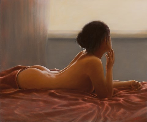 Framed Thoughtful Print