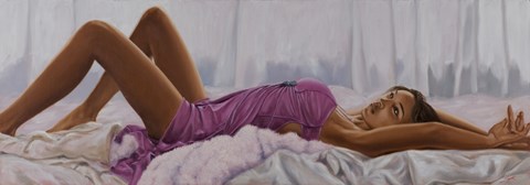 Framed Stretching Print