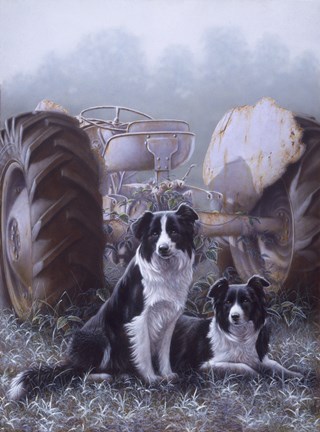 Framed Heroes Of The Hills Print