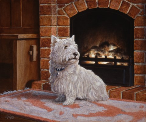 Framed By the Fire Print