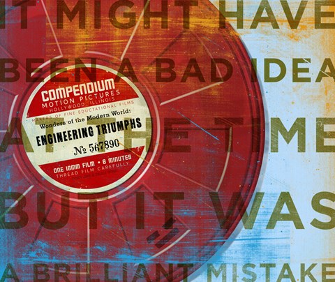 Framed Brilliant Mistake Print