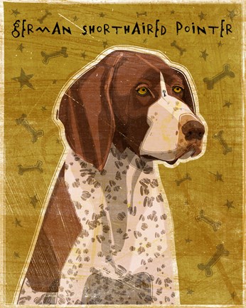 Framed German Shorthaired Pointer Print