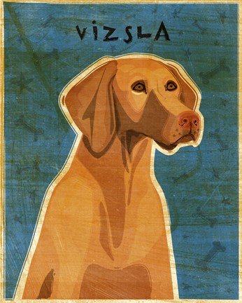 Framed Vizsla Print