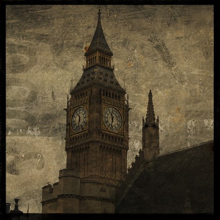 Framed Big Ben St. Stephens Print