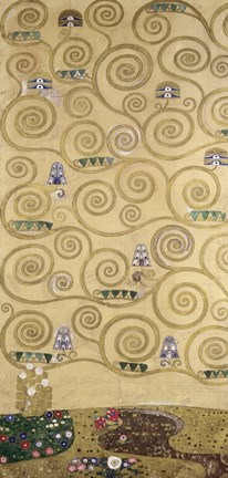 Framed Sketches For The Frieze For The Palais Stoclet In Brussels II Print