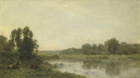 Framed Morning, 1872 Print