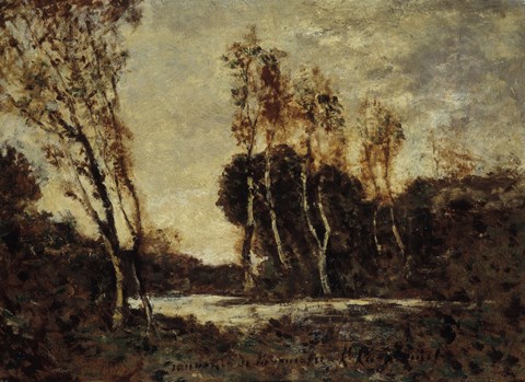 Framed Autumn Landscape Print