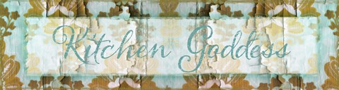 Framed Kitchen Goddess Print