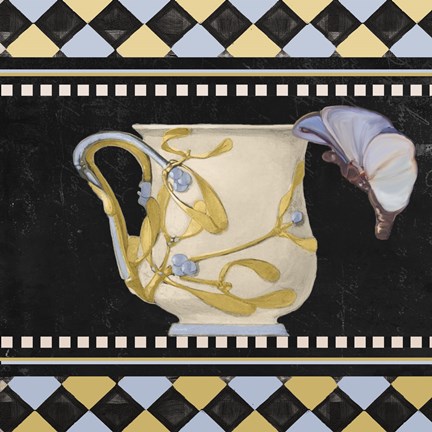 Framed Bistro Nouveau I Print