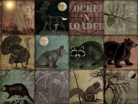 Framed Locked and Loaded I Print