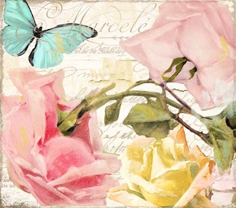 Framed Florabella I Print