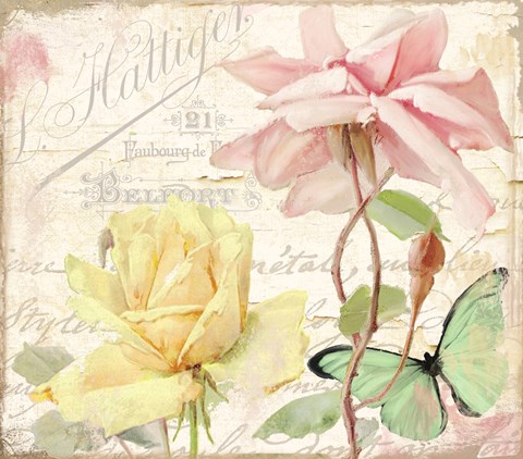 Framed Florabella IV Print