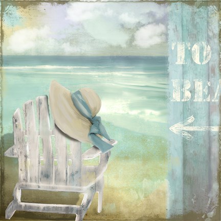 Framed By the Sea I Print