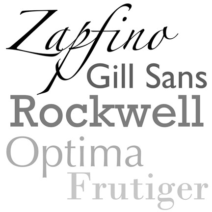 Framed Just My Type I Print