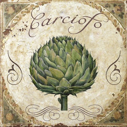 Framed Mangia III Print