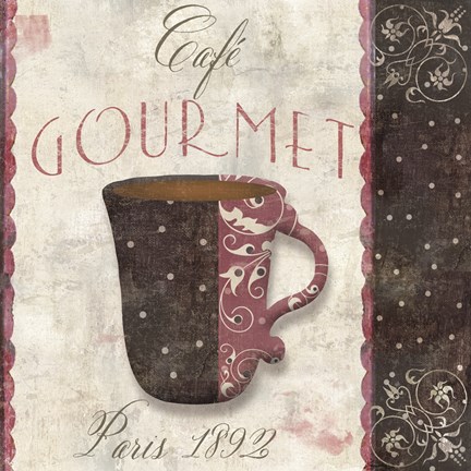 Framed Patisserie XII Print