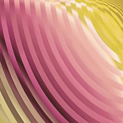 Framed Satin V Print