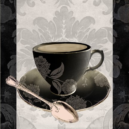 Framed Vintage Cafe III Print