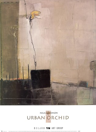 Framed Urban Orchid Print