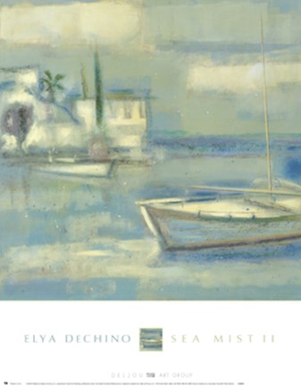 Framed Sea Mist II Print