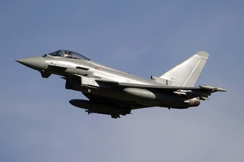 Framed Eurofighter Typhoon 2000 Print