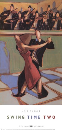 Framed Swing Time Two Print