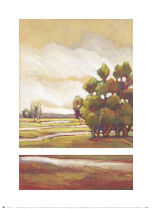 Framed Jour d'Ete III Print