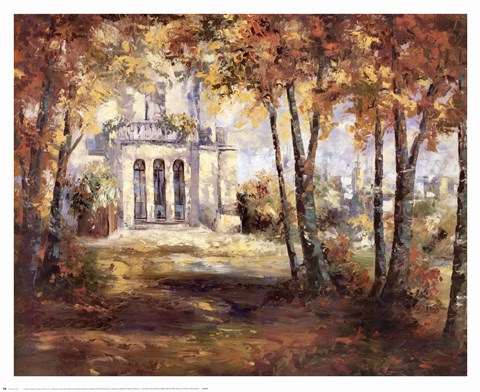 Framed House in the Country Print