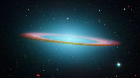 Framed Sombrero Galaxy Print