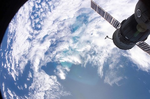 Framed South Atlantic Plankton Bloom Print