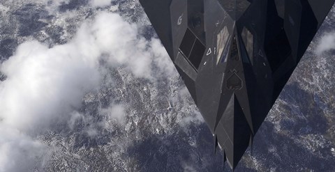Framed F-117A Nighthawk Print