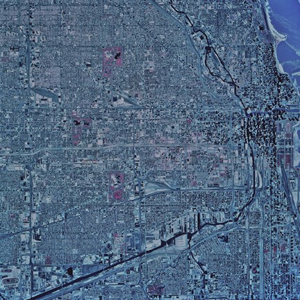 Framed Chicago, Illinois Print