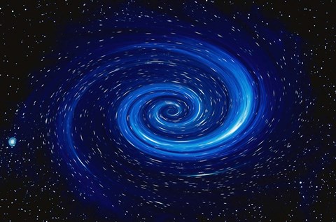 Framed Computer Space Image Print