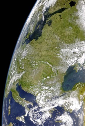 Framed Eastern Europe Print