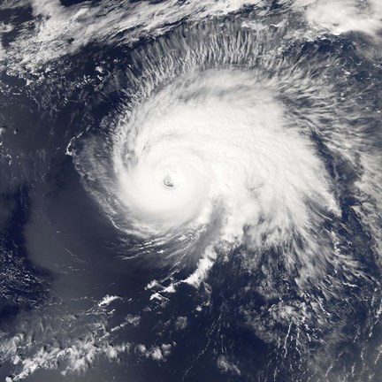 Framed Hurricane Gordon Print