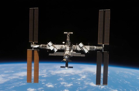 Framed International Space Station 6 Print