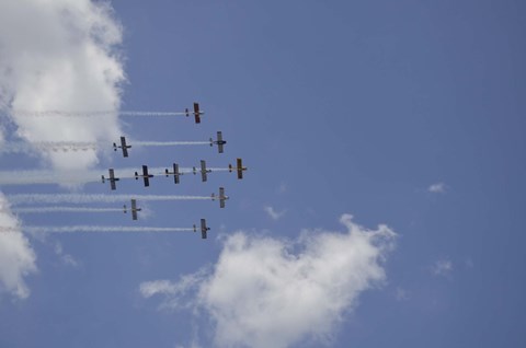 Framed Team RV Aerobatics Print