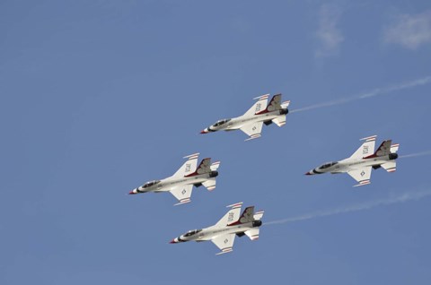 Framed US Air Force Thunderbirds Print