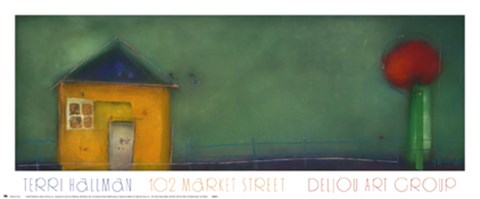 Framed 102 Market Street Print