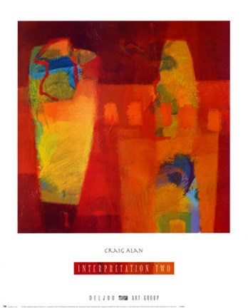 Framed Interpretation Two Print