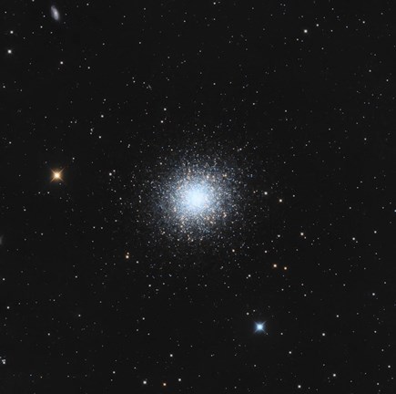 Framed Messier 13, The Great Globular Cluster in Hercules Print