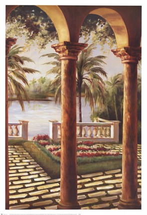 Framed Cartagena II Print