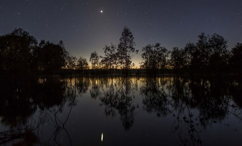 Framed Venus and Twilight Print