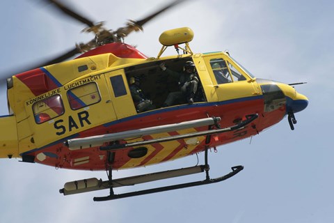 Framed AB-412 Tweety Helicopter Print