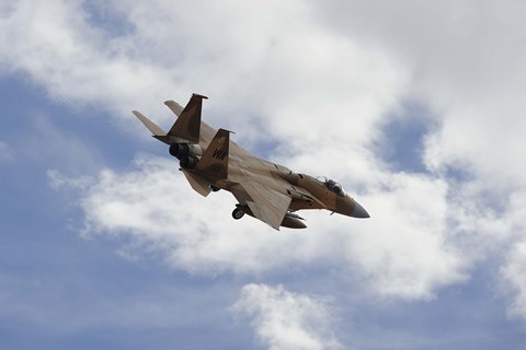 Framed F-15 Eagle Print