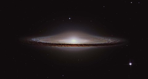 Framed Sombrero Galaxy Print