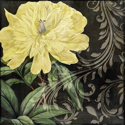 Framed Ode to Yellow I Print