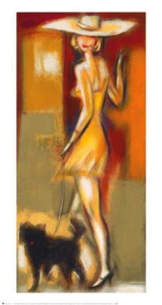 Framed On the Boulevard I Print