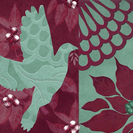 Framed Woodland Winter III Print